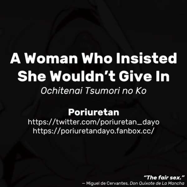 Ochitenai Tsumori no Ko | A Woman Who Insisted She Wouldn't Give In