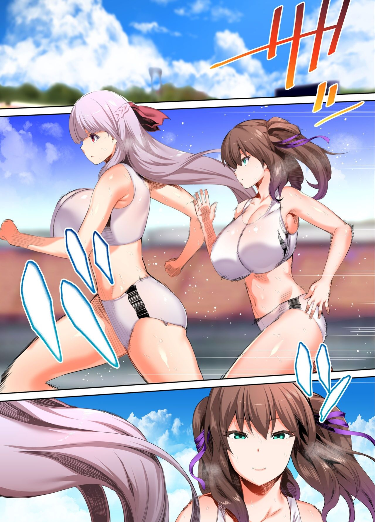 [Studio Huan ] Rikujoubu Buchou to Fukubuchou wa Ore no Nama Onaho!!! [Kunkunmaru Translation]