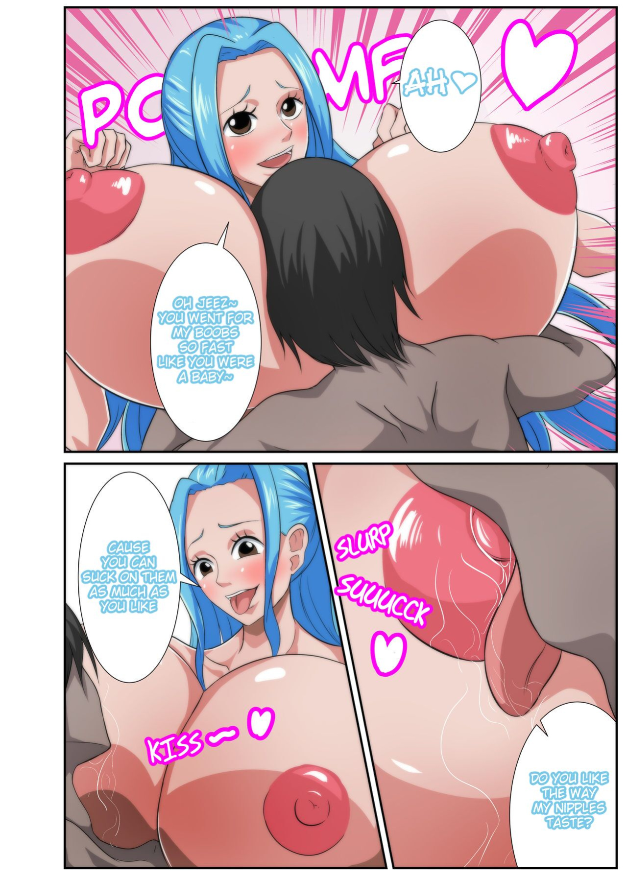 [Q Doujin] Bakunyuu Heroine no Harem Rakuen | Big Breasted Heroine Harem Paradise (One Piece)