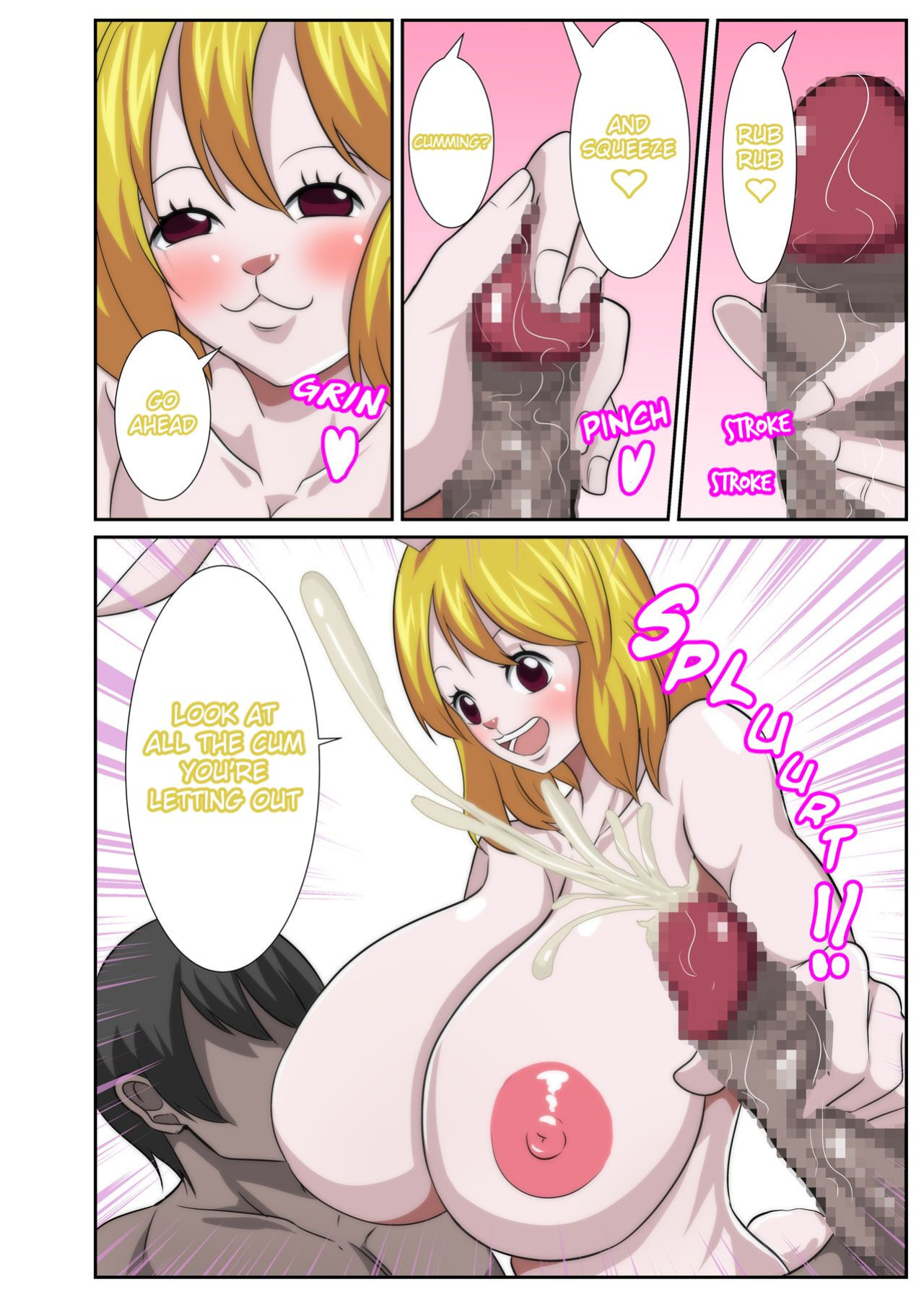[Q Doujin] Bakunyuu Heroine no Harem Rakuen | Big Breasted Heroine Harem Paradise (One Piece)