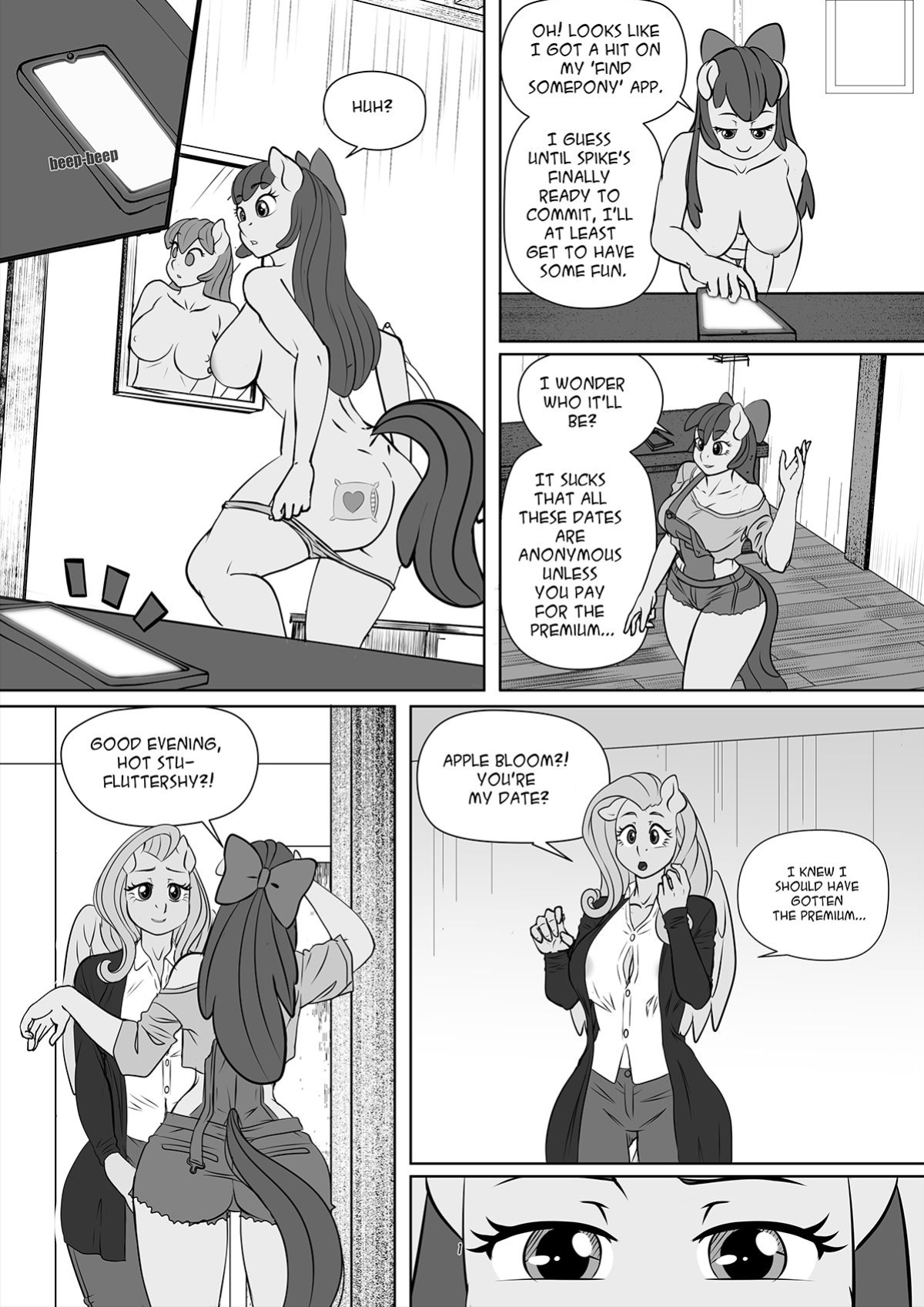[Pia-Sama] Lustful Diamond - Blind Date (My Little Pony: Friendship is Magic) {Complete}