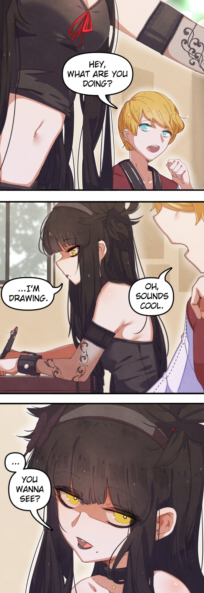 Goth Girl & Jock