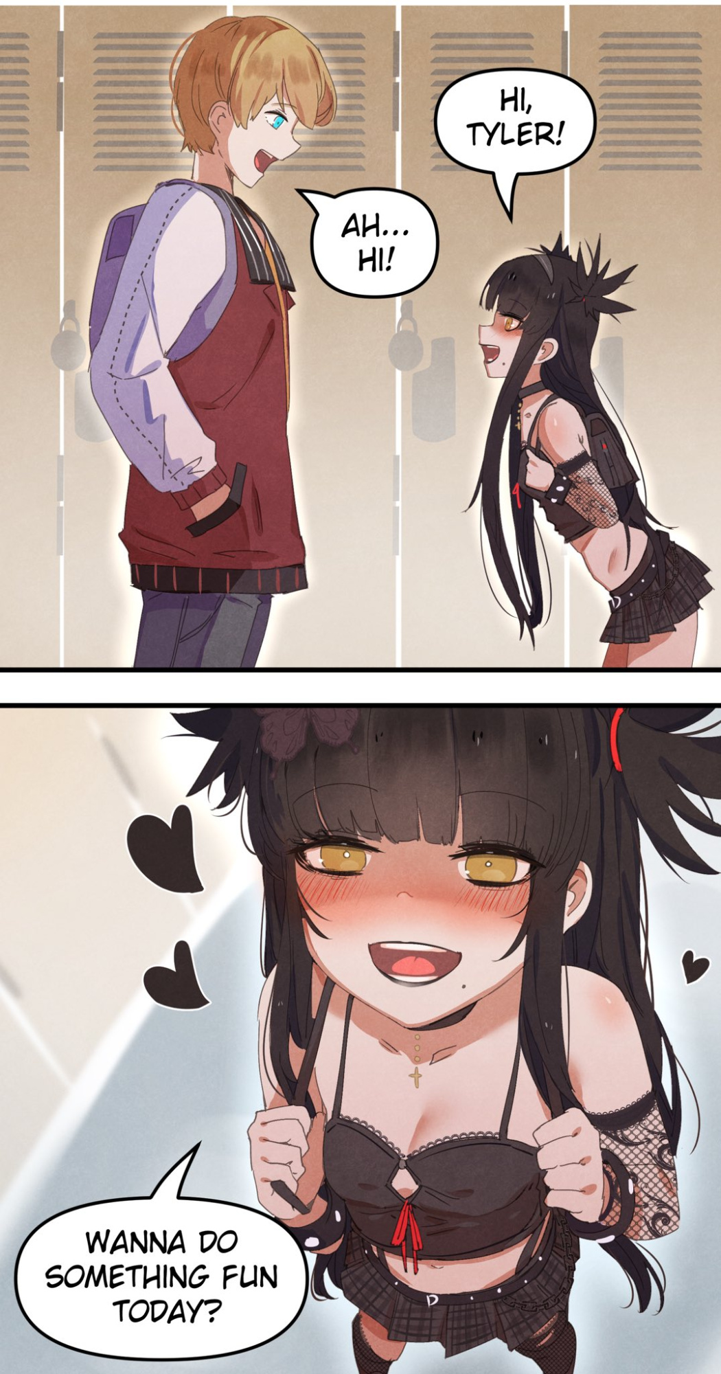 Goth Girl & Jock