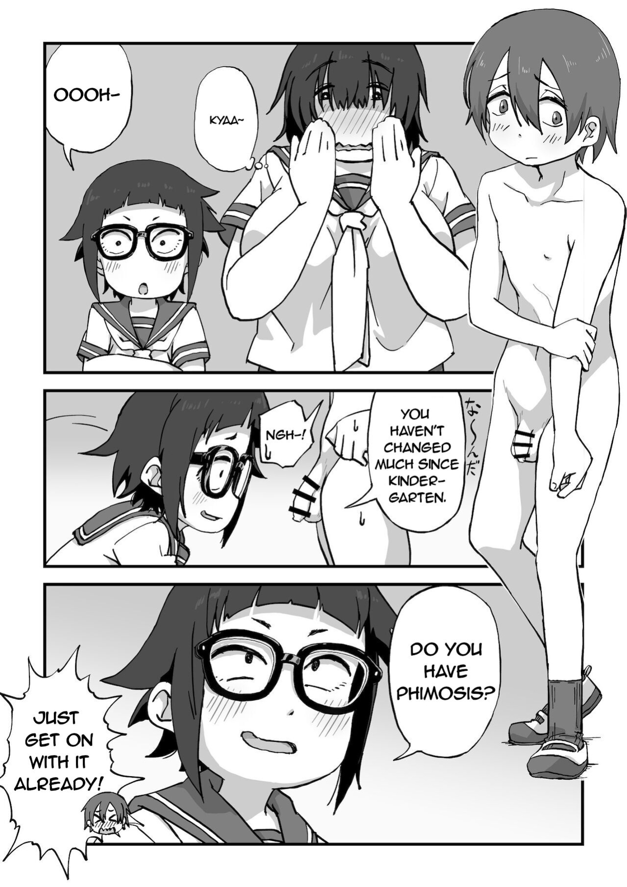 Boku wa Manken Senzoku Nude Model