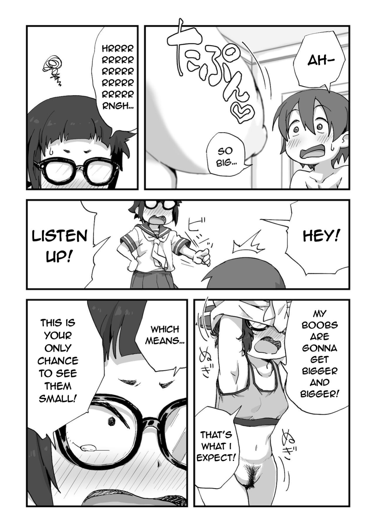 Boku wa Manken Senzoku Nude Model