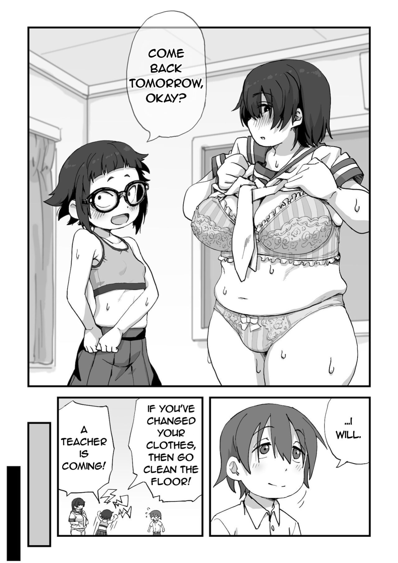 Boku wa Manken Senzoku Nude Model