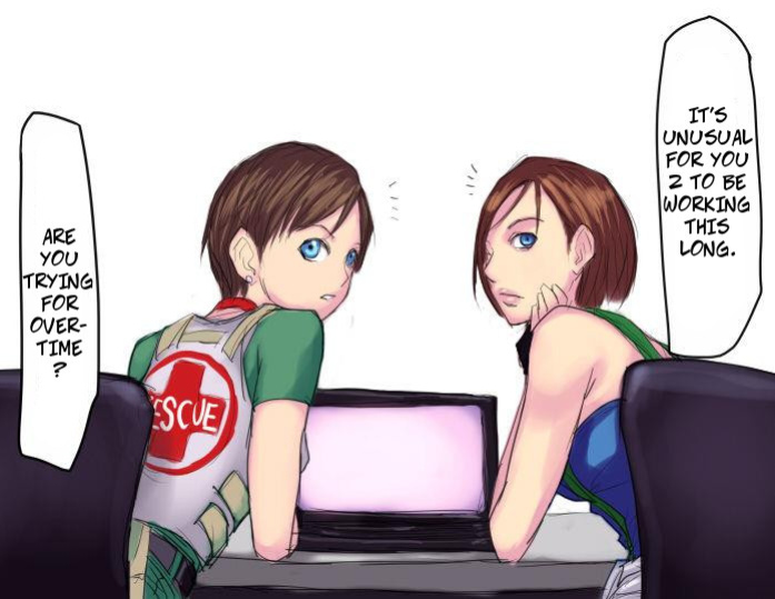 Jill Valentine & Rebecca Chambers - Chatroulette Extended (Resident Evil)
