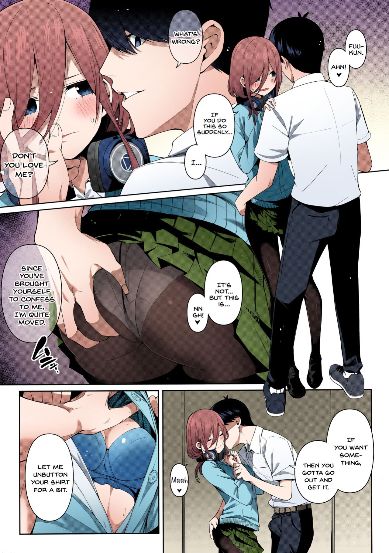 [Bad Mushrooms (Chicke III, 4why)] Miku no Mousou x Mousou | Miku's Delusion x Delusion (Gotoubun no Hanayome)