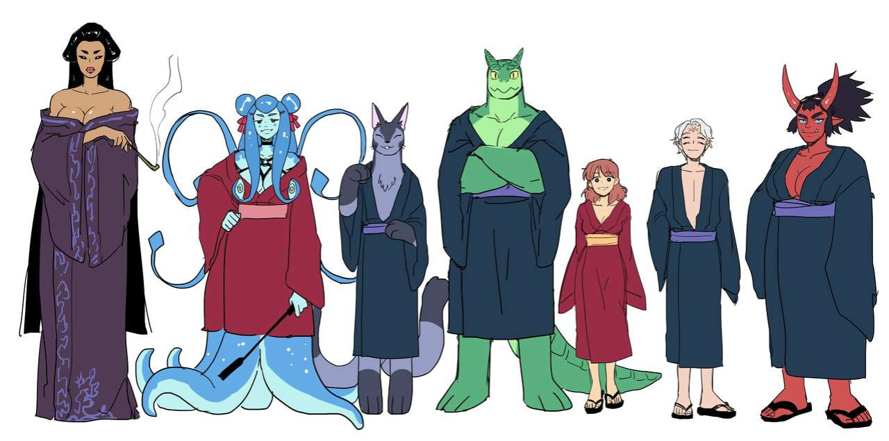 (sframboob | staaaaaar) Spirit Bathhouse (story only)