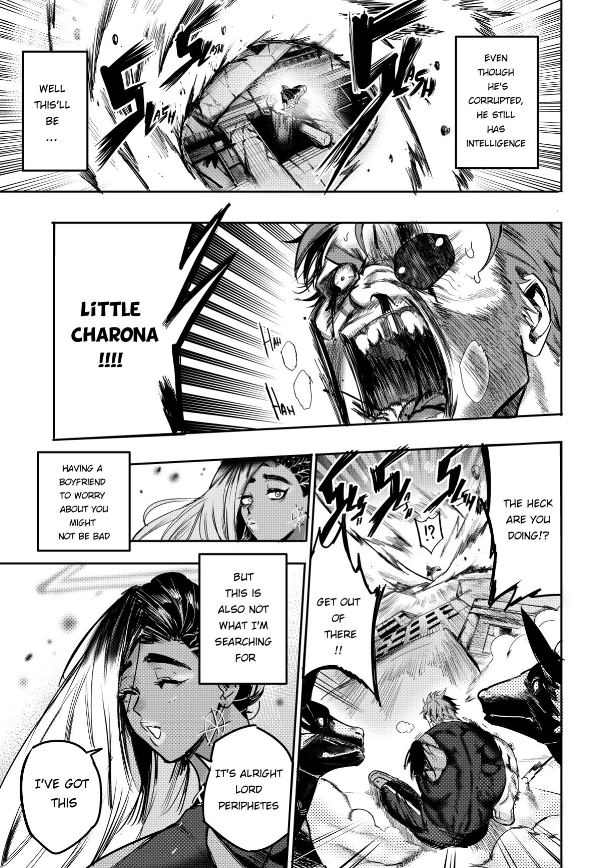 I sold my body to a god - Charona side story