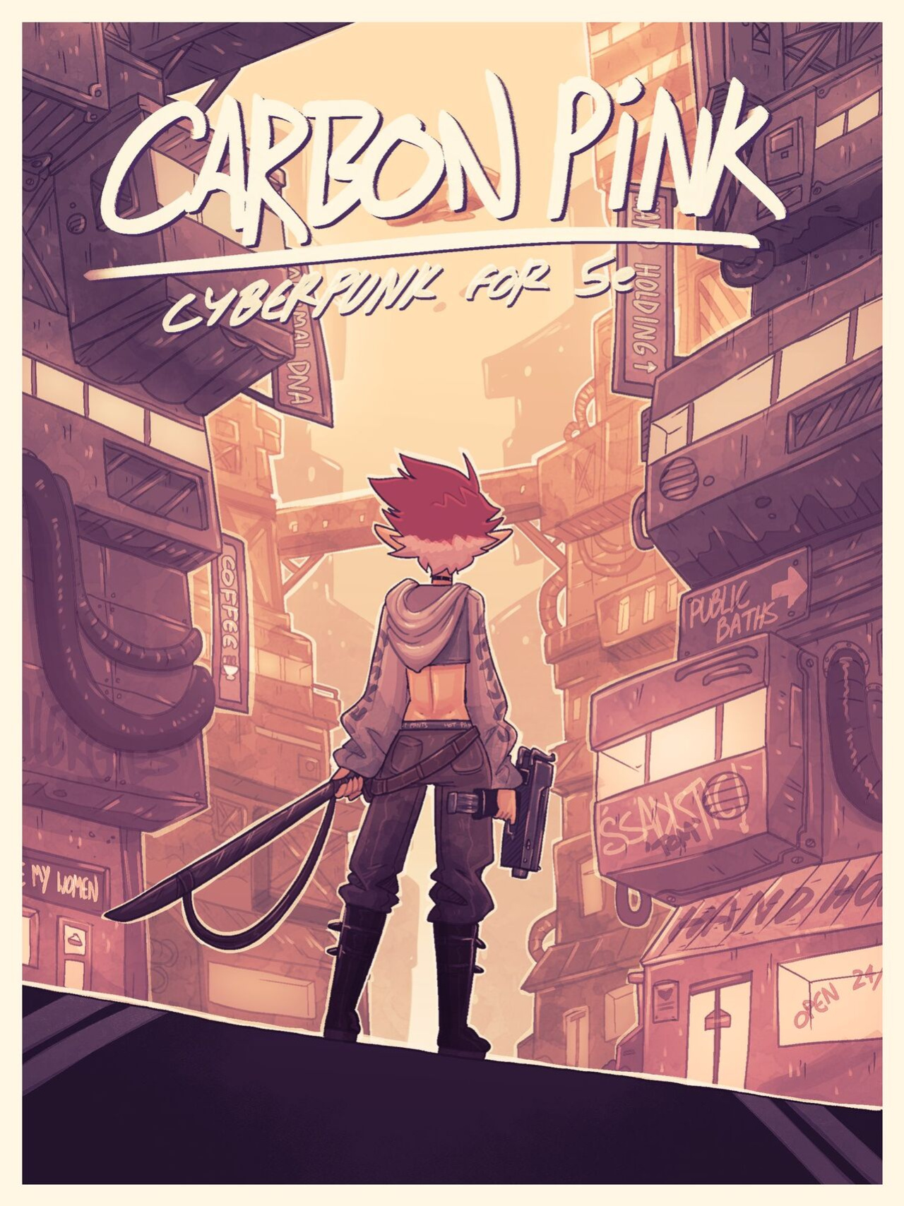 Carbon Pink Comics