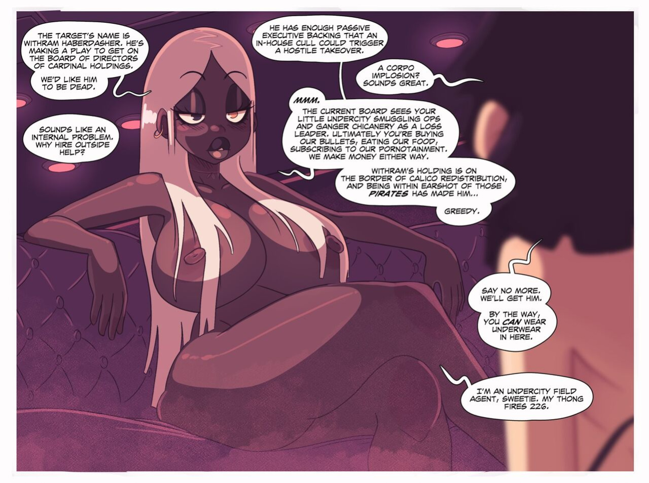 Carbon Pink Comics