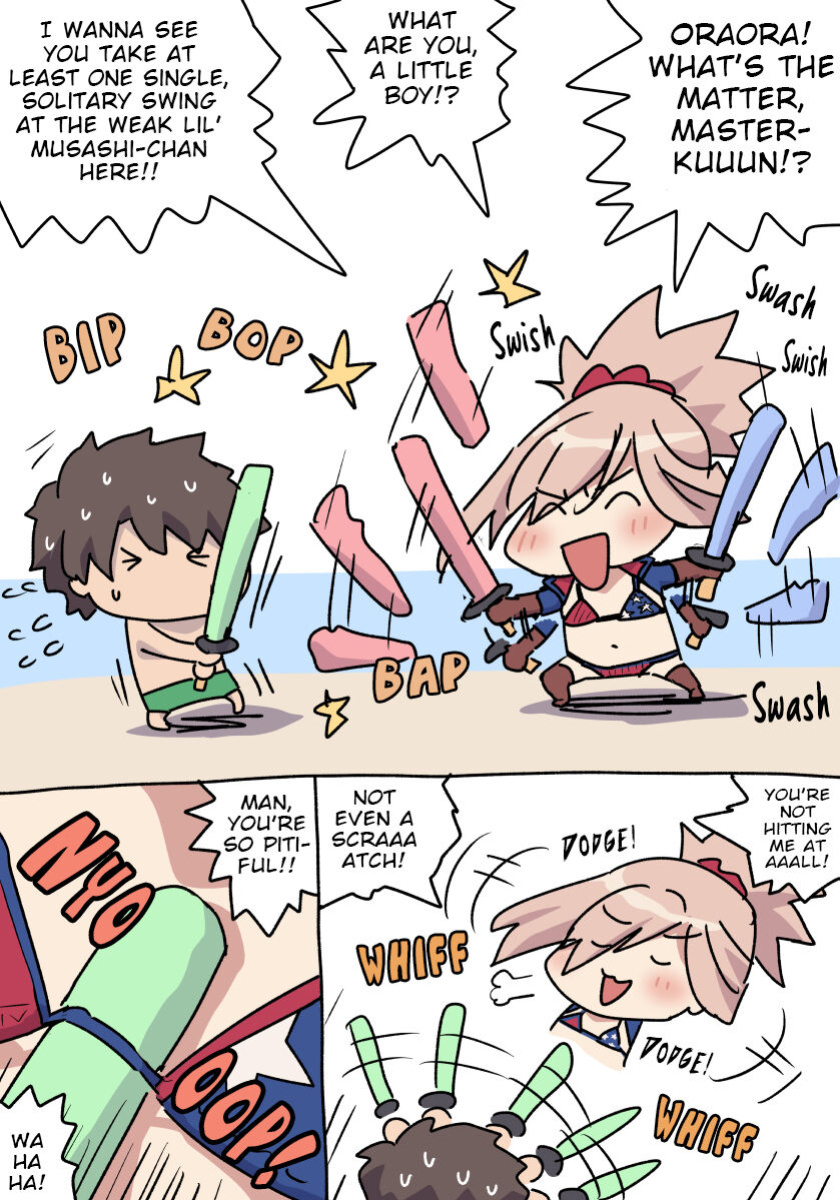 Translations For Comic He Uploaded (Fate/Grand Order)