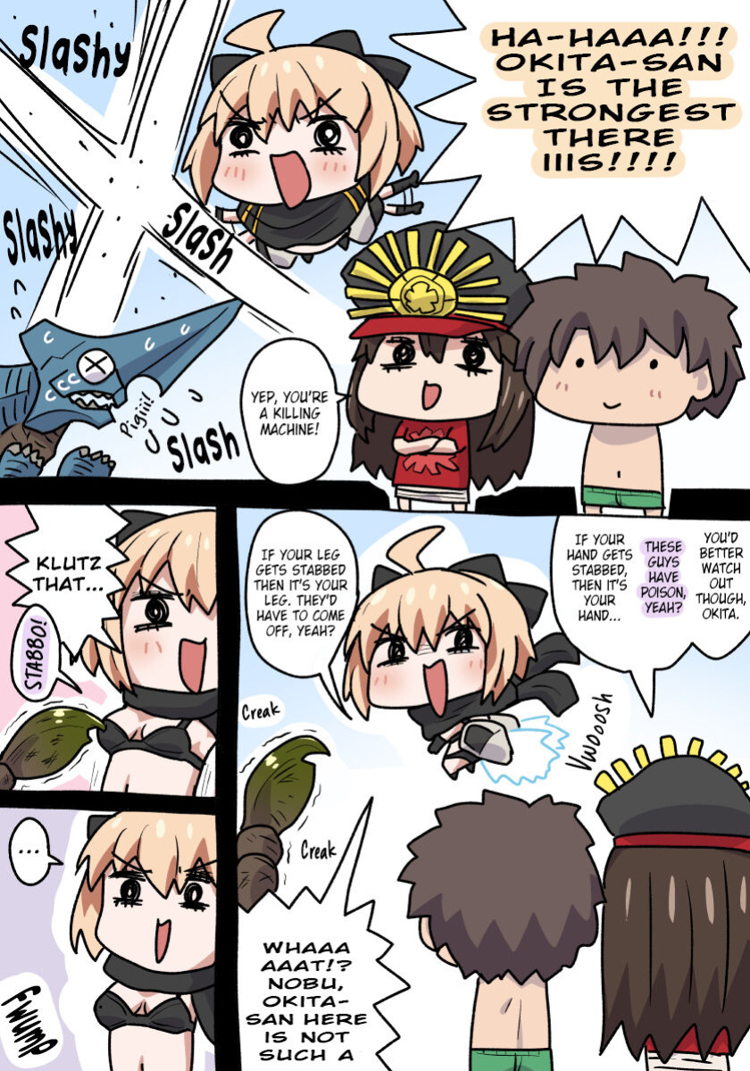 Translations For Comic He Uploaded (Fate/Grand Order)