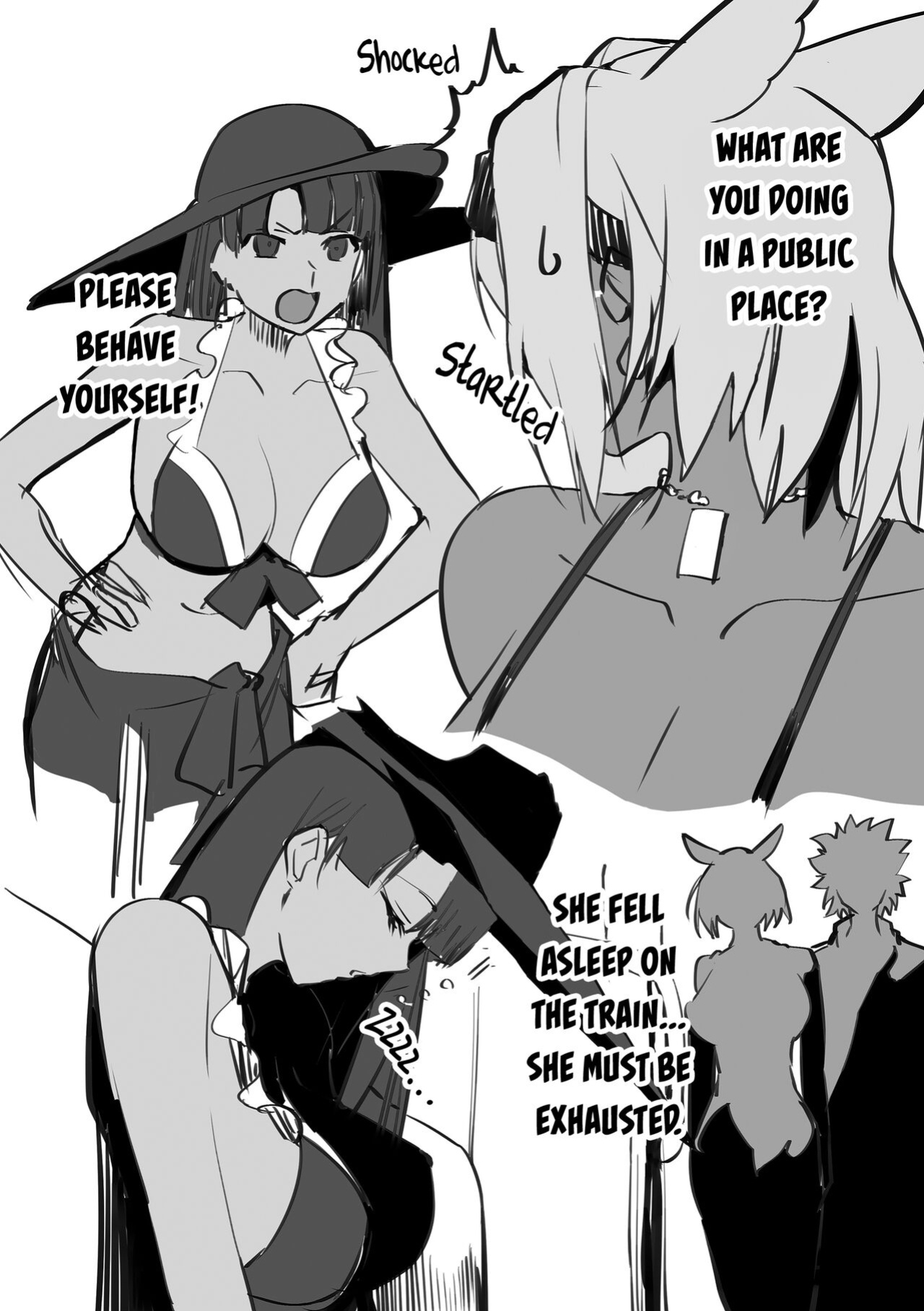 [Armadillo ] Kinpatsu Bunny to H na Game Shimasu 2&1 | Playing Horny Games With Blond Bunny 2 and 1 (Fate/Grand Order) {Hennojin}