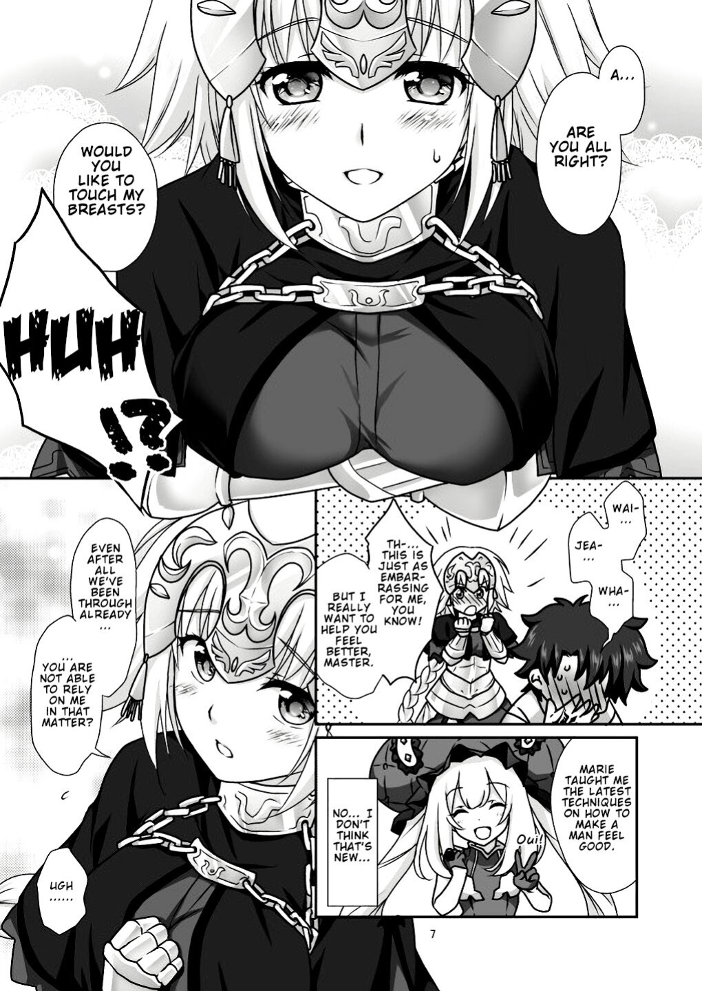 [Marimo-ya (Mori Marimo)] Jeanne & Marie Mizugi de Gohoushi | Jeanne's & Marie's Swimsuit Service (Fate/Grand Order) [Lakshmi-Translations]