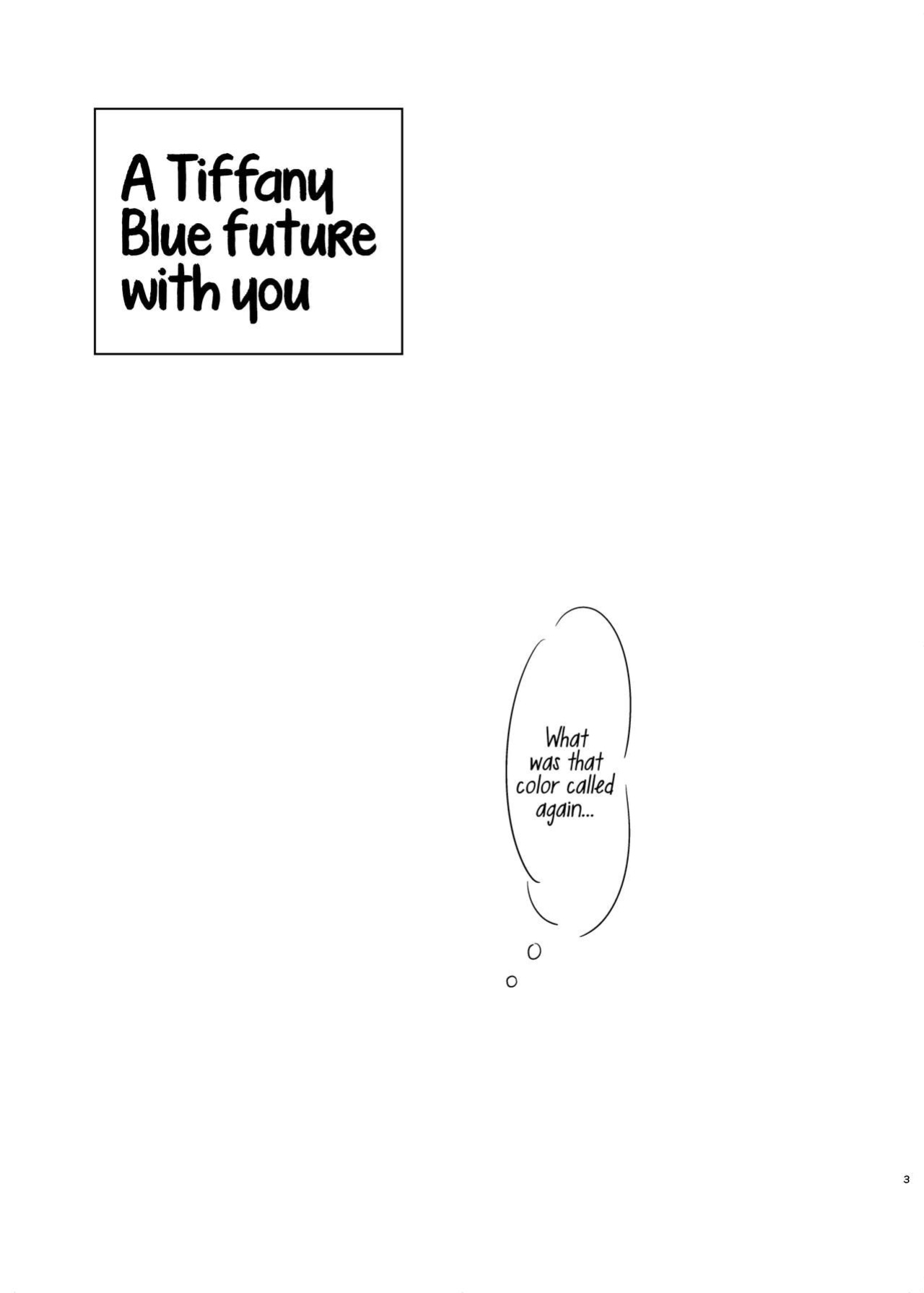 [Shobocon (Kitamura Tooru)] Tiffany Blue no Mirai o Kimi to | A Tiffany Blue future with you (Love Live!)