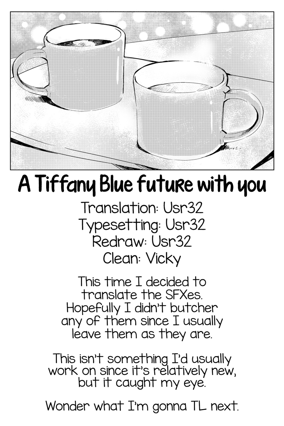 [Shobocon (Kitamura Tooru)] Tiffany Blue no Mirai o Kimi to | A Tiffany Blue future with you (Love Live!)