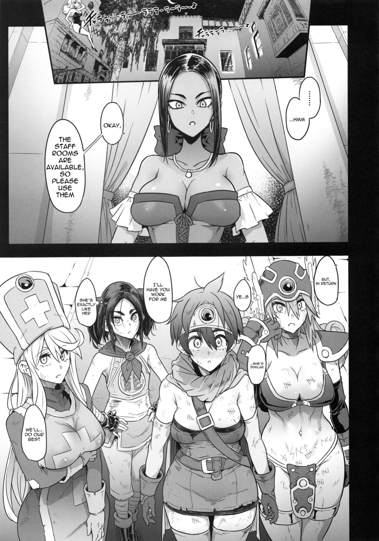 [DA HOOTCH ] Onna Yuusha no Tabi 4 Yoru no Machi no Onna Boukensha (Dragon Quest III)
