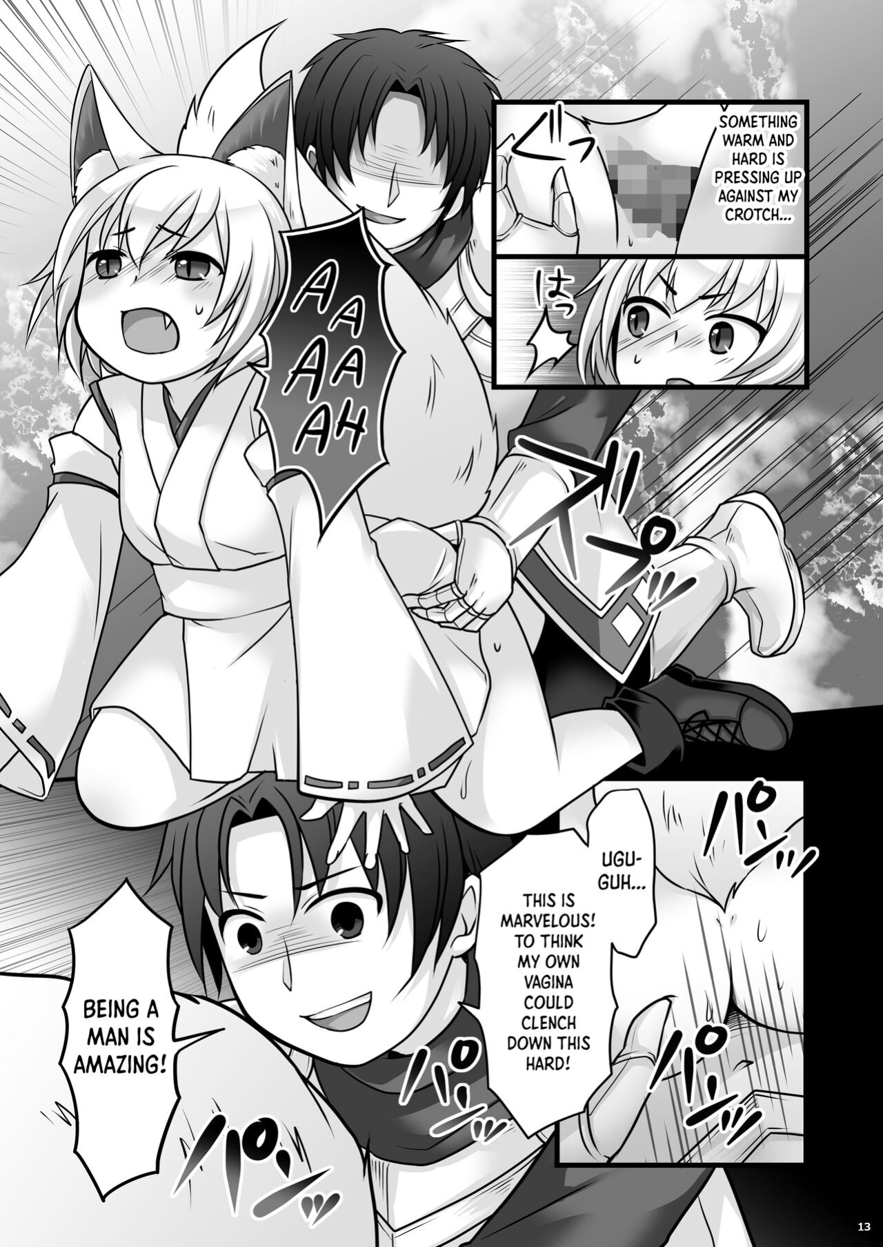 [Chabatake ni Haeta Takenoko (Kuratsuka Riko, Iga Senpuki)] Ippan Heishi Akira ga Shitennou Tamamo wo Tsukaima ni Dekita Wake | How The Common Footsoldier Akira Made Tamamo of the Great Four Into His Familiar