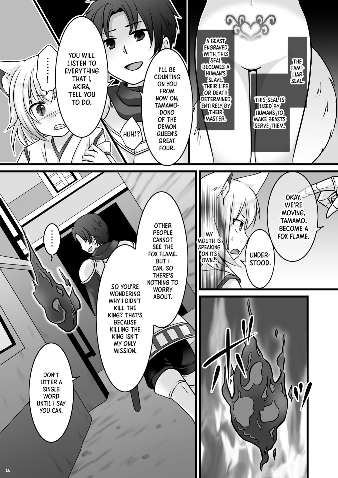 [Chabatake ni Haeta Takenoko (Kuratsuka Riko, Iga Senpuki)] Ippan Heishi Akira ga Shitennou Tamamo wo Tsukaima ni Dekita Wake | How The Common Footsoldier Akira Made Tamamo of the Great Four Into His Familiar