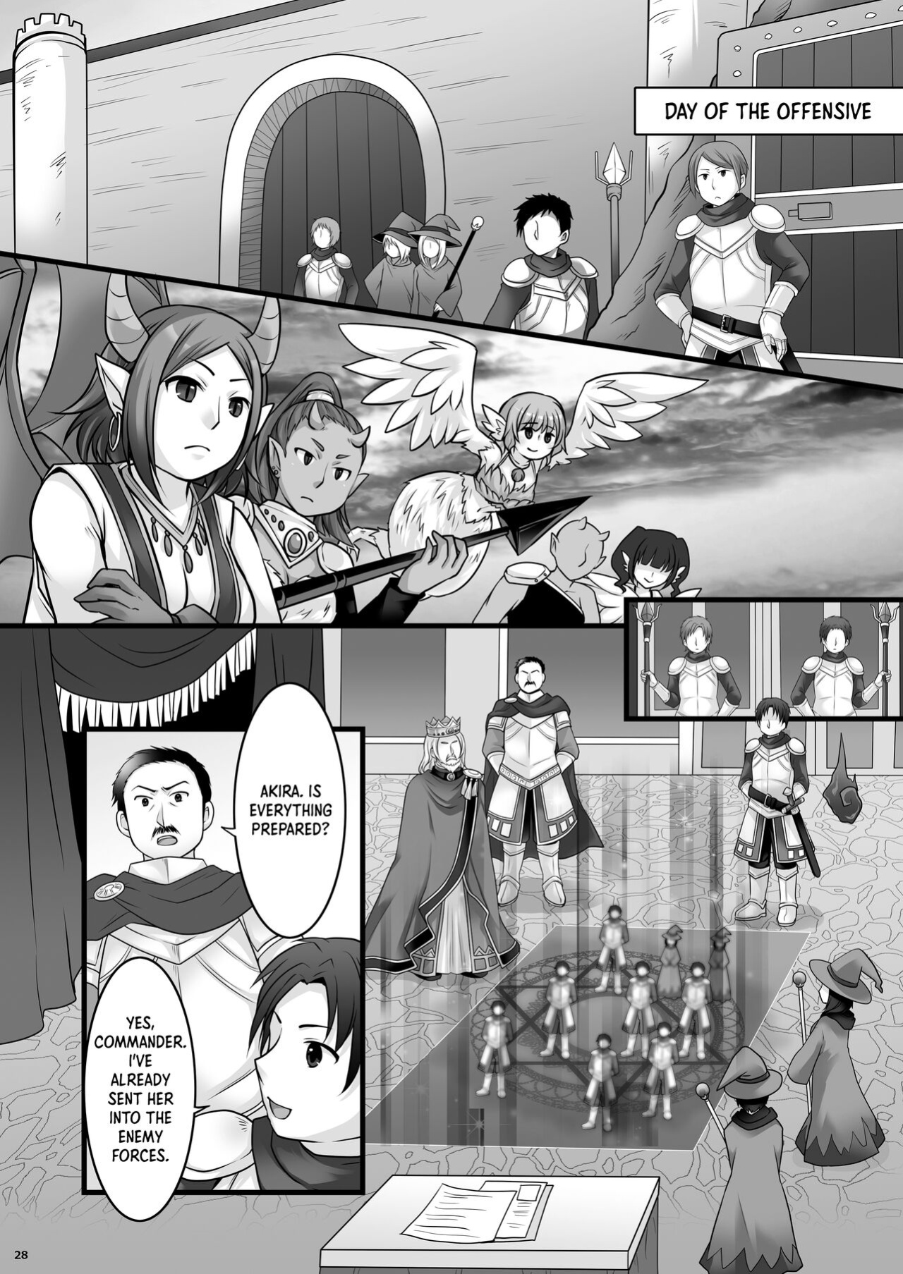 [Chabatake ni Haeta Takenoko (Kuratsuka Riko, Iga Senpuki)] Ippan Heishi Akira ga Shitennou Tamamo wo Tsukaima ni Dekita Wake | How The Common Footsoldier Akira Made Tamamo of the Great Four Into His Familiar