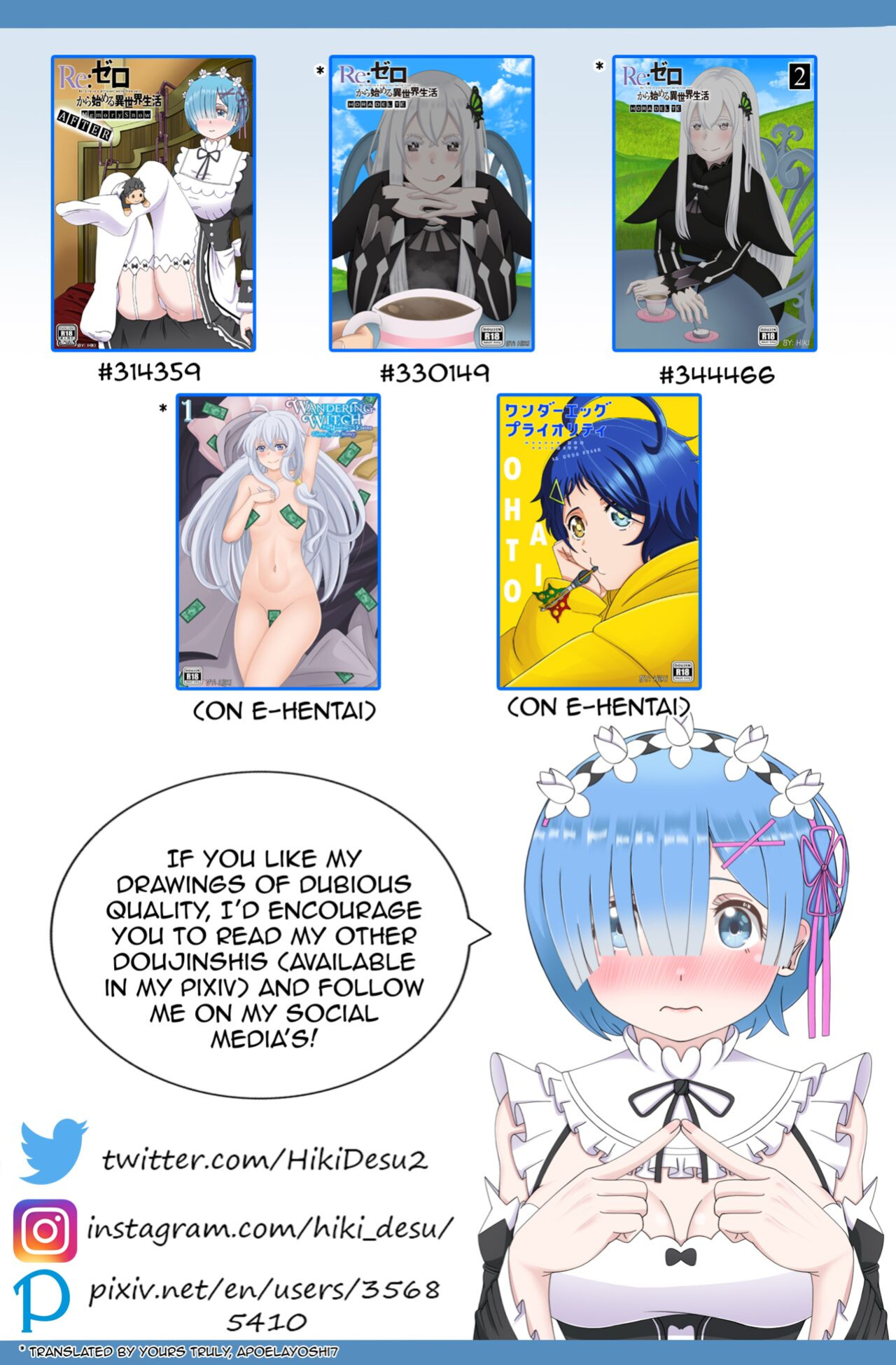 Re: Zero Tea Time Remake