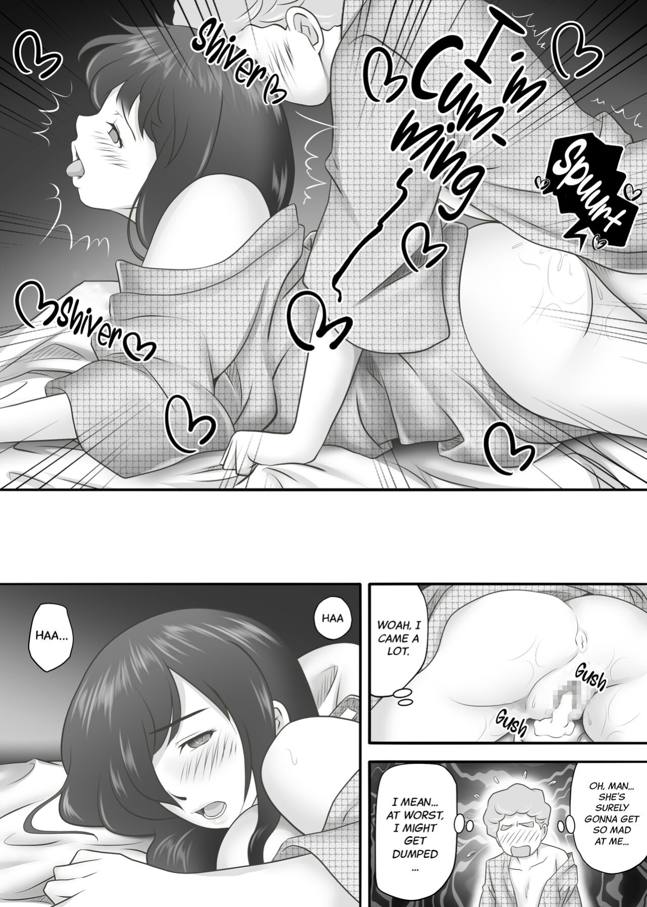 [Kagura Hitsuji] Amarimono 2 -Shojo o Ushinatta Yokujitsu ni Zecchou o Shitta Akogare no Kanojo- | Leftover 2 -The Girl of My Dreams Learned How to Orgasm The Day After She Lost Her Virginity- [Black Grimoires]