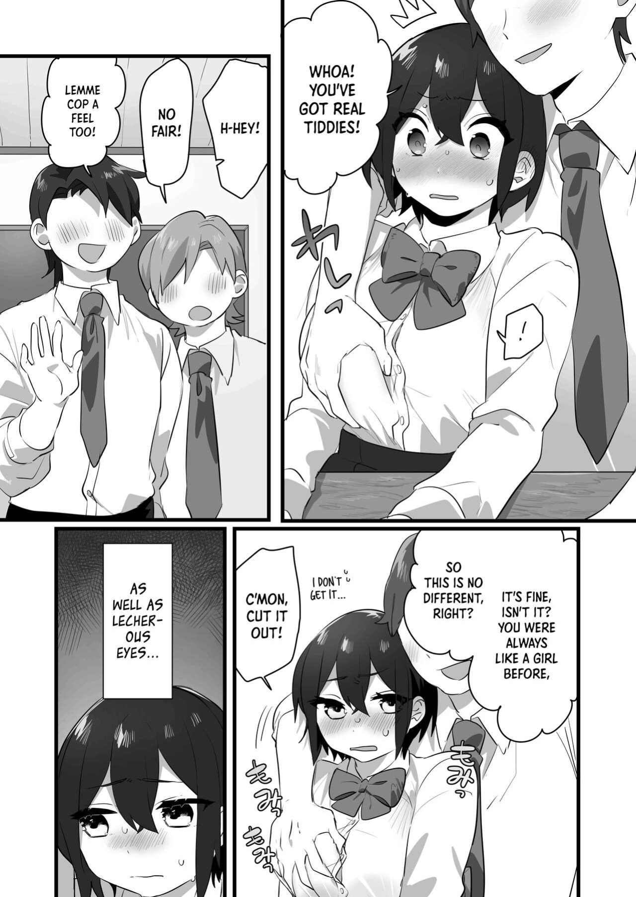 [Misaki (Ousato Notsuwa)] Suki de Onnanoko ni Natta Wakejanai!... Noni | I Didn't Become a Girl Because I Wanted to! And Yet...