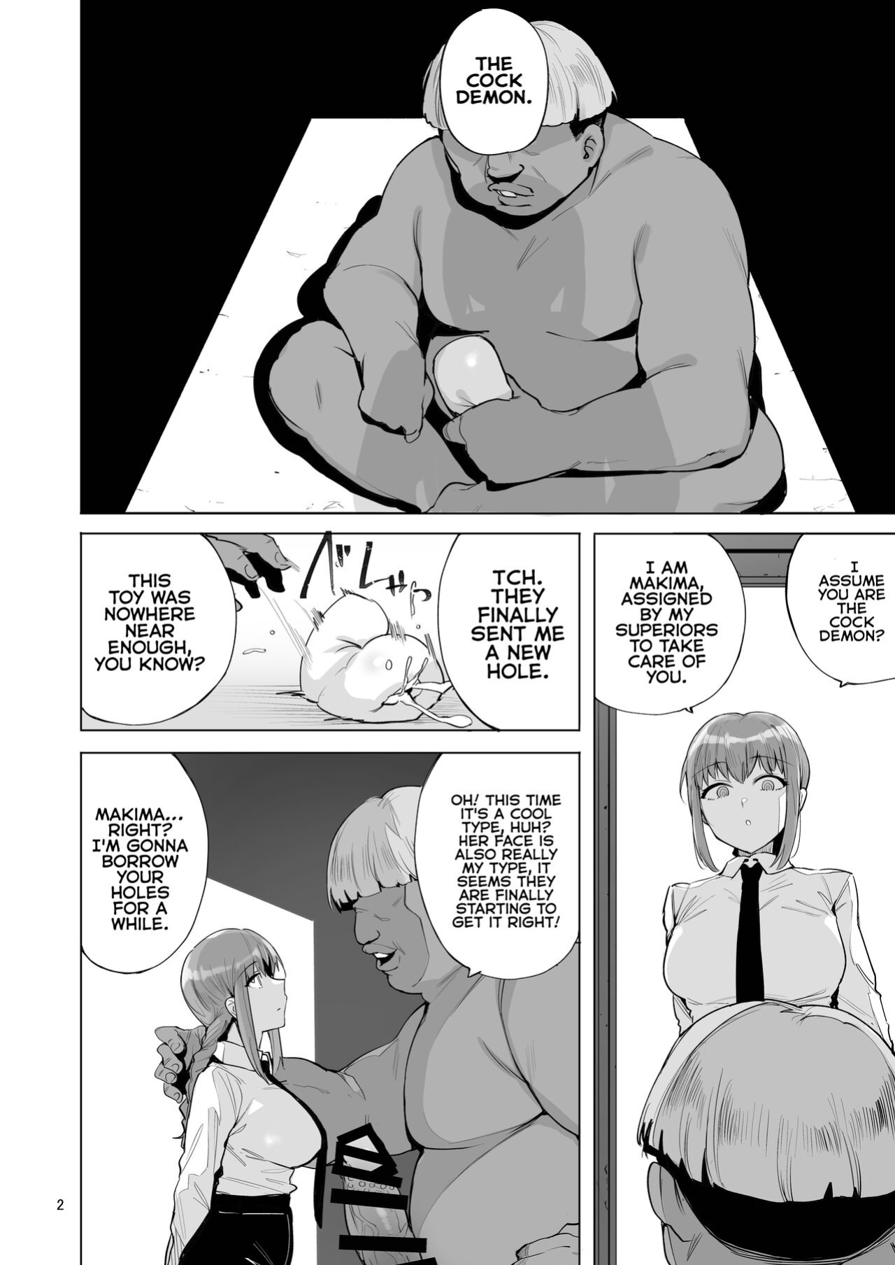 [wakamaker ] Makima VS Chinpo no Akuma (Chainsaw Man)