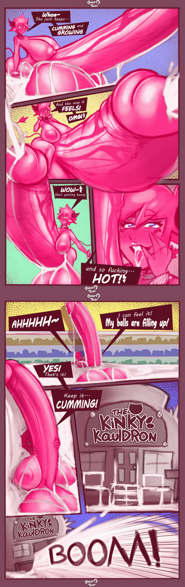 The Kinky Kauldron + Extra miscellaneous art
