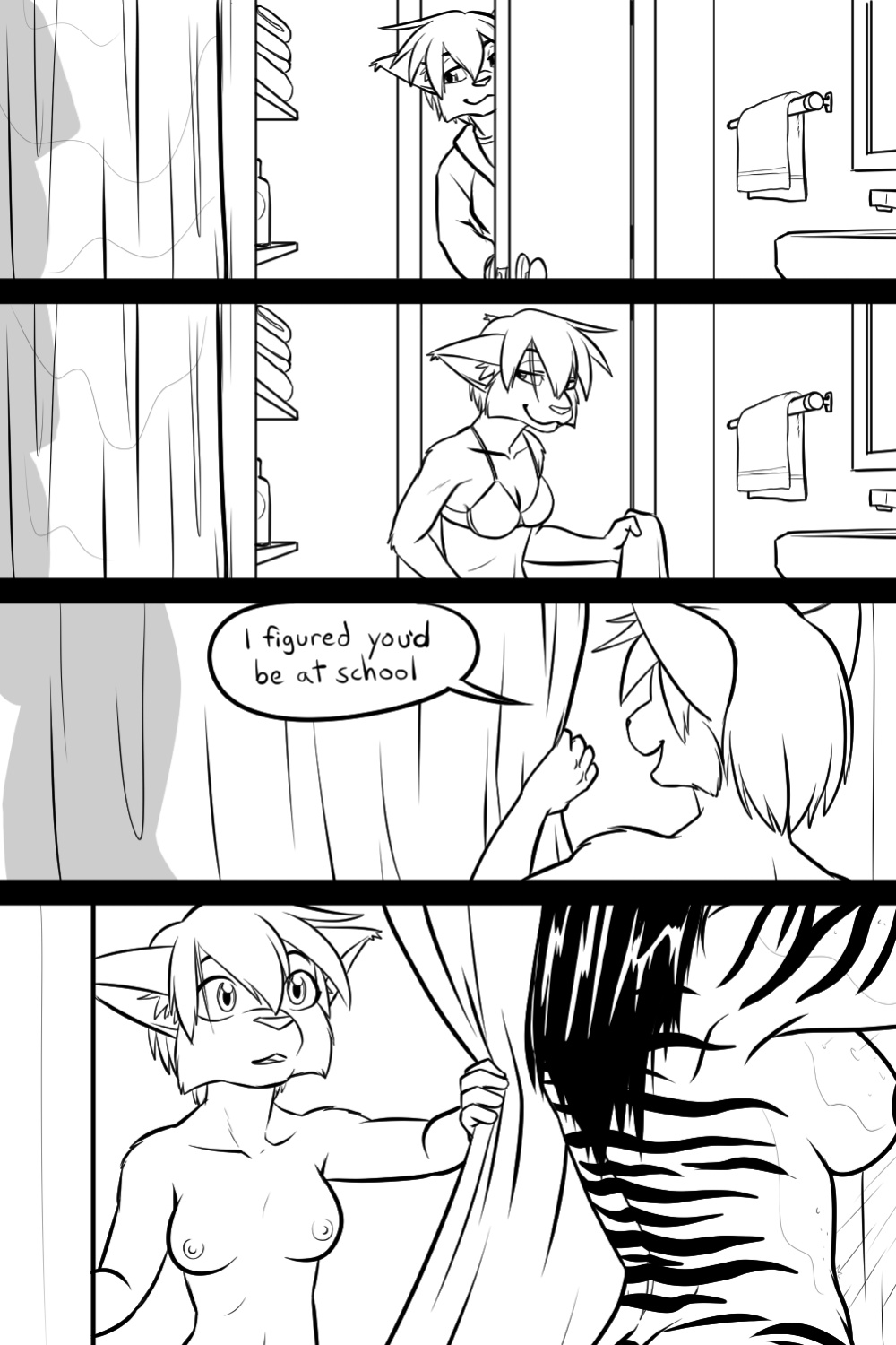 [Black-Kitten]Monday- Friday Mornings (+Extras)