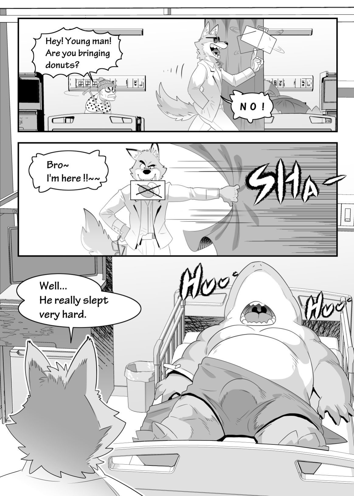 [Kuma Hachi] The "Bed" Guys (The Bad Guys, Zootopia)
