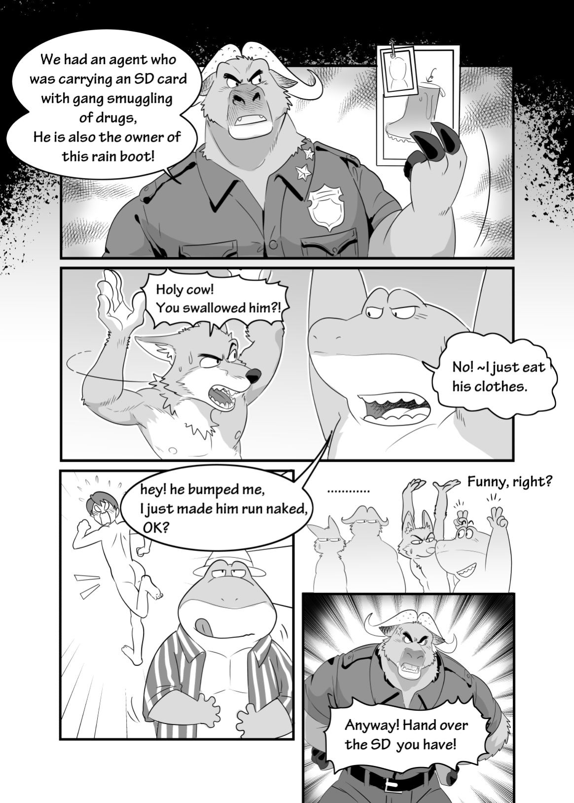 [Kuma Hachi] The "Bed" Guys (The Bad Guys, Zootopia)