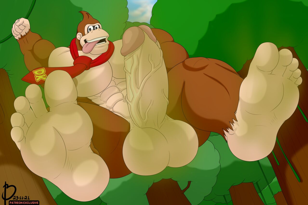 [Bayron (MrIsolet)] Second Feet Reward November 2021 - Donkey Kong (Complete Version) (Patreon)