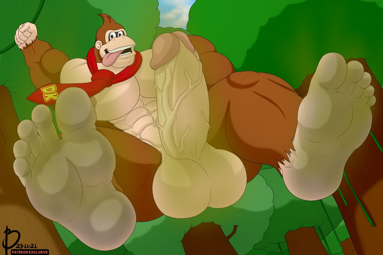 [Bayron (MrIsolet)] Second Feet Reward November 2021 - Donkey Kong (Complete Version) (Patreon)