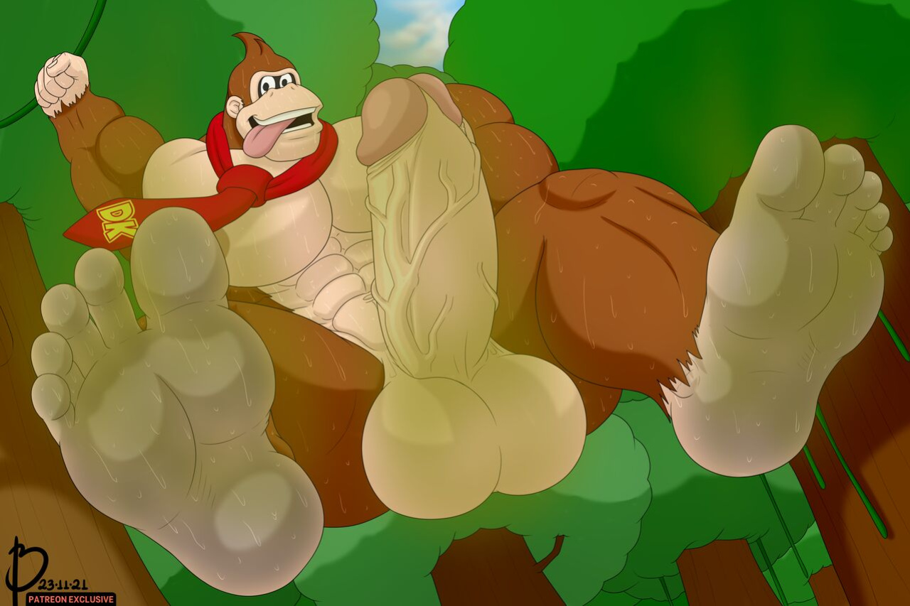 [Bayron (MrIsolet)] Second Feet Reward November 2021 - Donkey Kong (Complete Version) (Patreon)