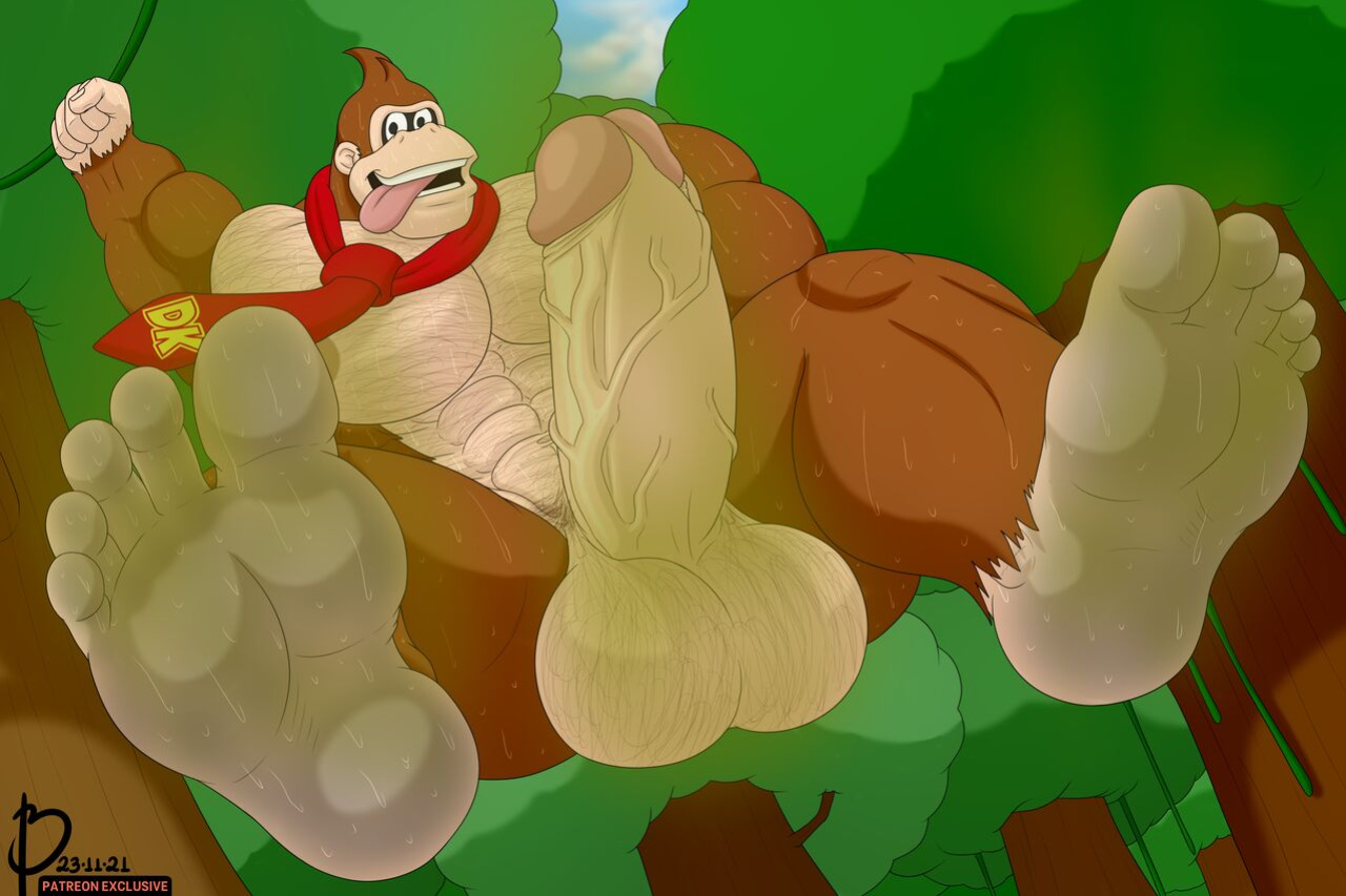 [Bayron (MrIsolet)] Second Feet Reward November 2021 - Donkey Kong (Complete Version) (Patreon)