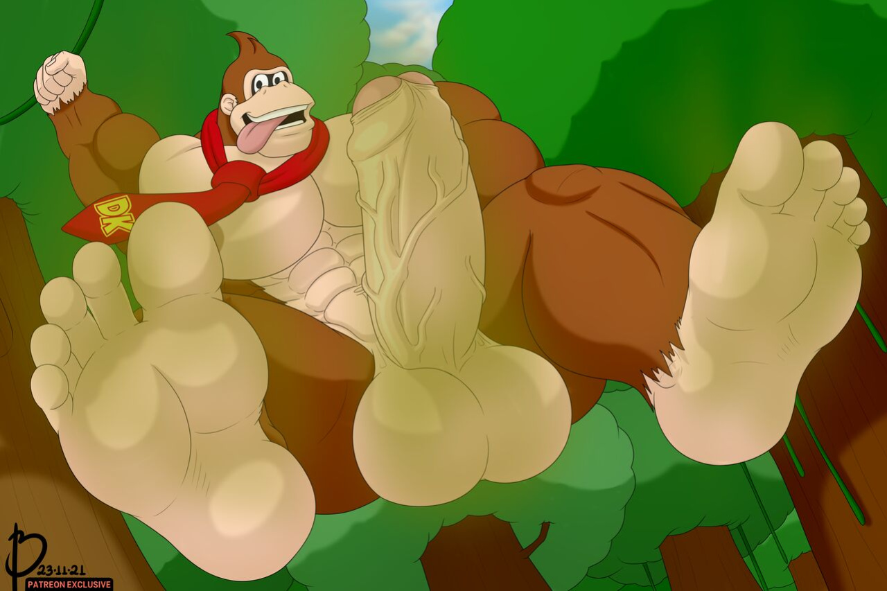 [Bayron (MrIsolet)] Second Feet Reward November 2021 - Donkey Kong (Complete Version) (Patreon)