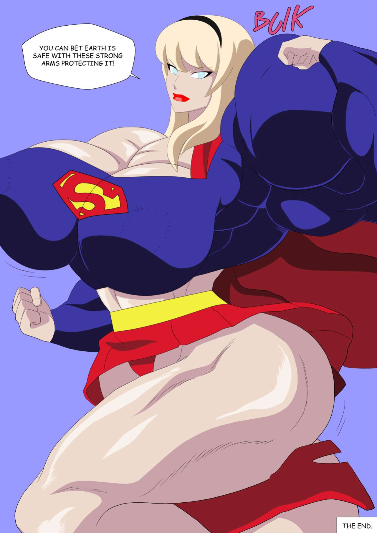 [Zetarok] Power Girl - Supergirl Muscular Comic