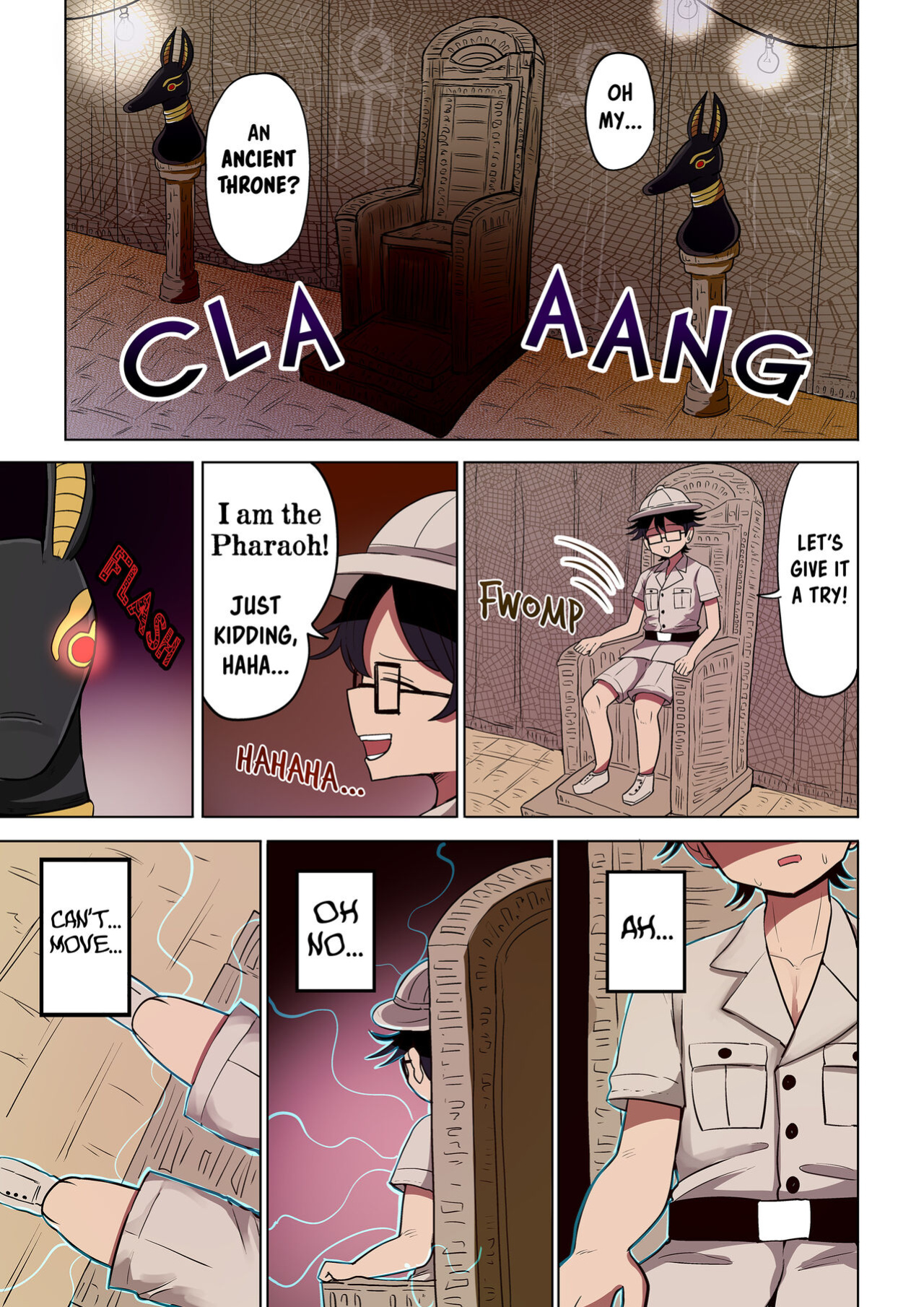 [Murasaki Nyanko Bar (Vae)] Pharaoh's Curse (Chabatake Vae no TS Tanpenshuu 4)