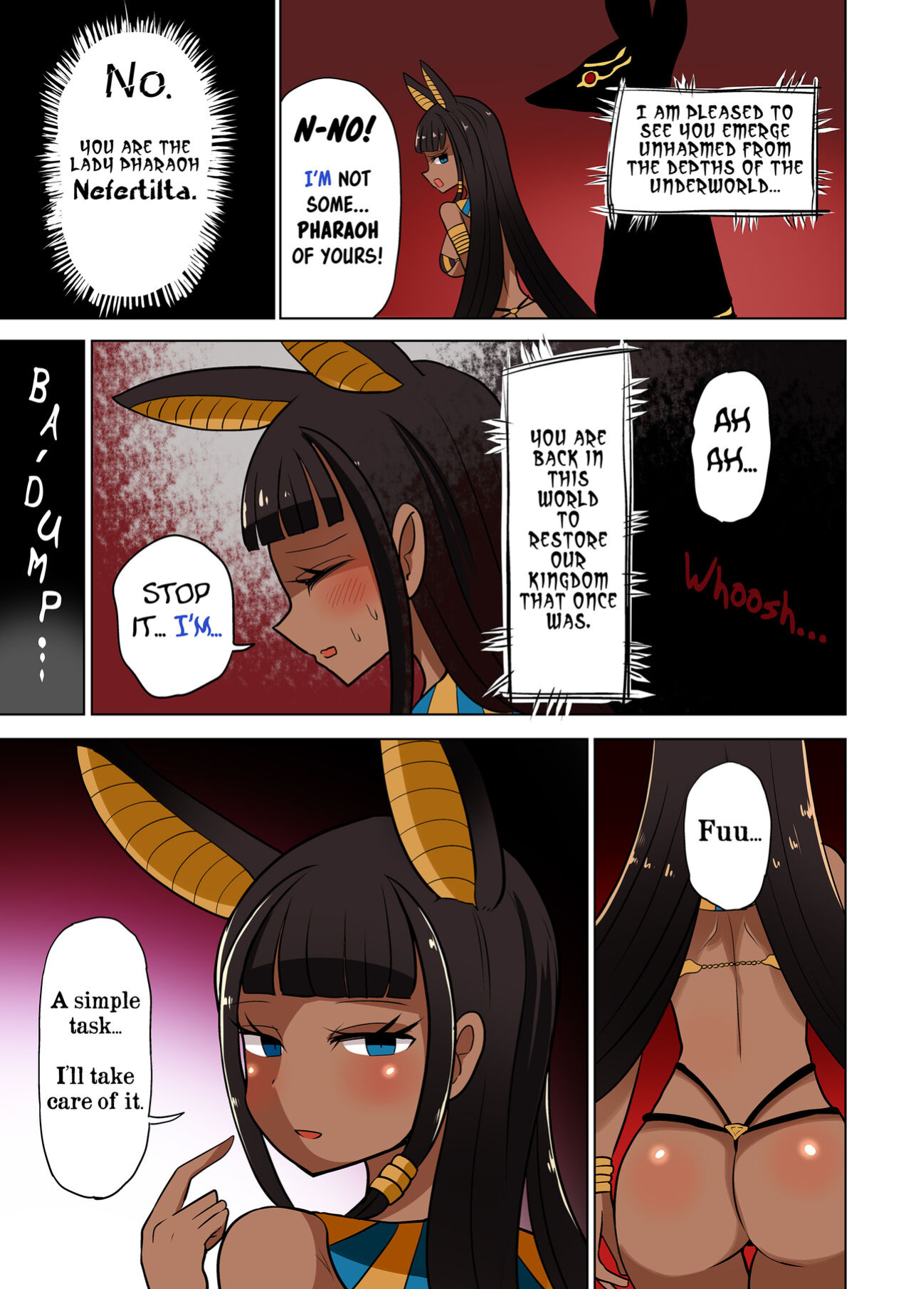 [Murasaki Nyanko Bar (Vae)] Pharaoh's Curse (Chabatake Vae no TS Tanpenshuu 4)