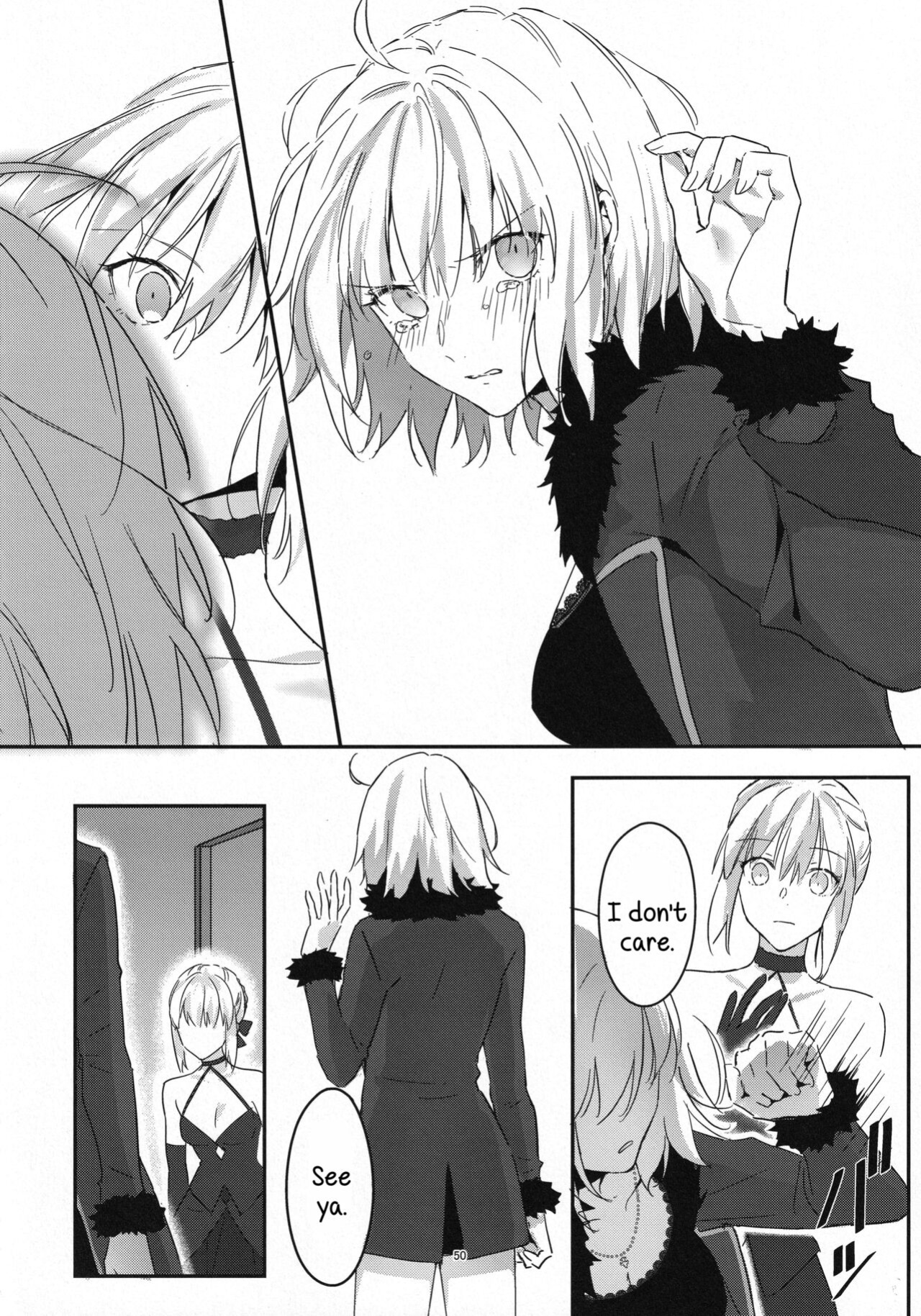 (C100) [Kindou Shoujo (nipi)] Artoria Alter x Jeanne Alter Sairokushuu (Fate/Grand Order) [SDTLs]