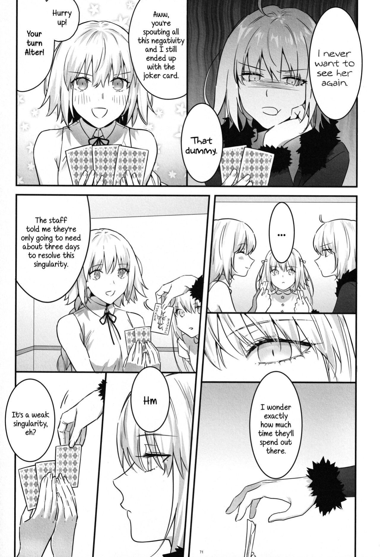 (C100) [Kindou Shoujo (nipi)] Artoria Alter x Jeanne Alter Sairokushuu (Fate/Grand Order) [SDTLs]