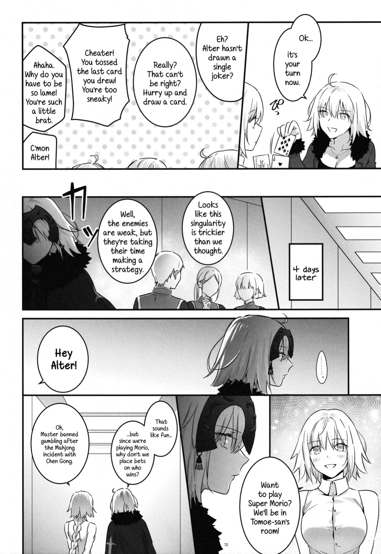 (C100) [Kindou Shoujo (nipi)] Artoria Alter x Jeanne Alter Sairokushuu (Fate/Grand Order) [SDTLs]