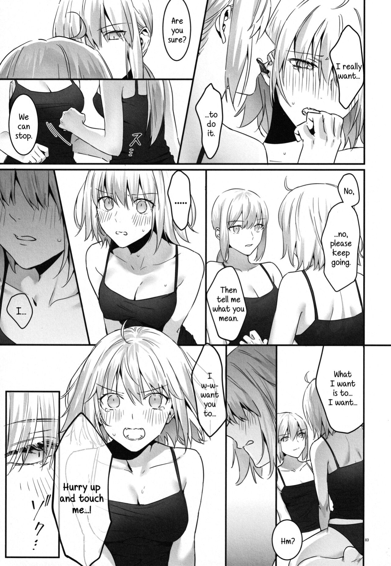 (C100) [Kindou Shoujo (nipi)] Artoria Alter x Jeanne Alter Sairokushuu (Fate/Grand Order) [SDTLs]
