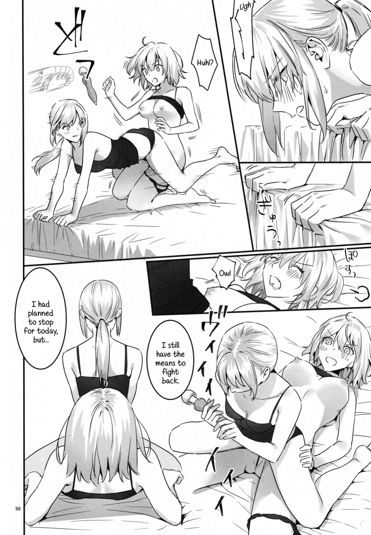 (C100) [Kindou Shoujo (nipi)] Artoria Alter x Jeanne Alter Sairokushuu (Fate/Grand Order) [SDTLs]