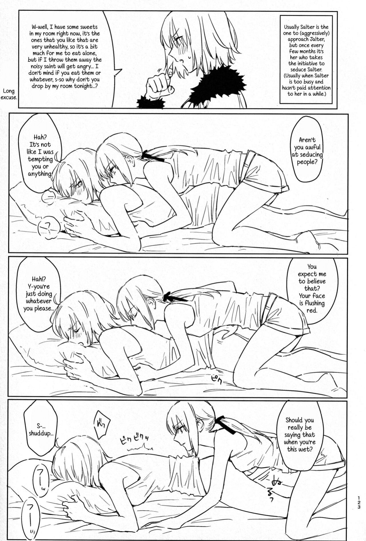 (C100) [Kindou Shoujo (nipi)] Artoria Alter x Jeanne Alter Sairokushuu (Fate/Grand Order) [SDTLs]