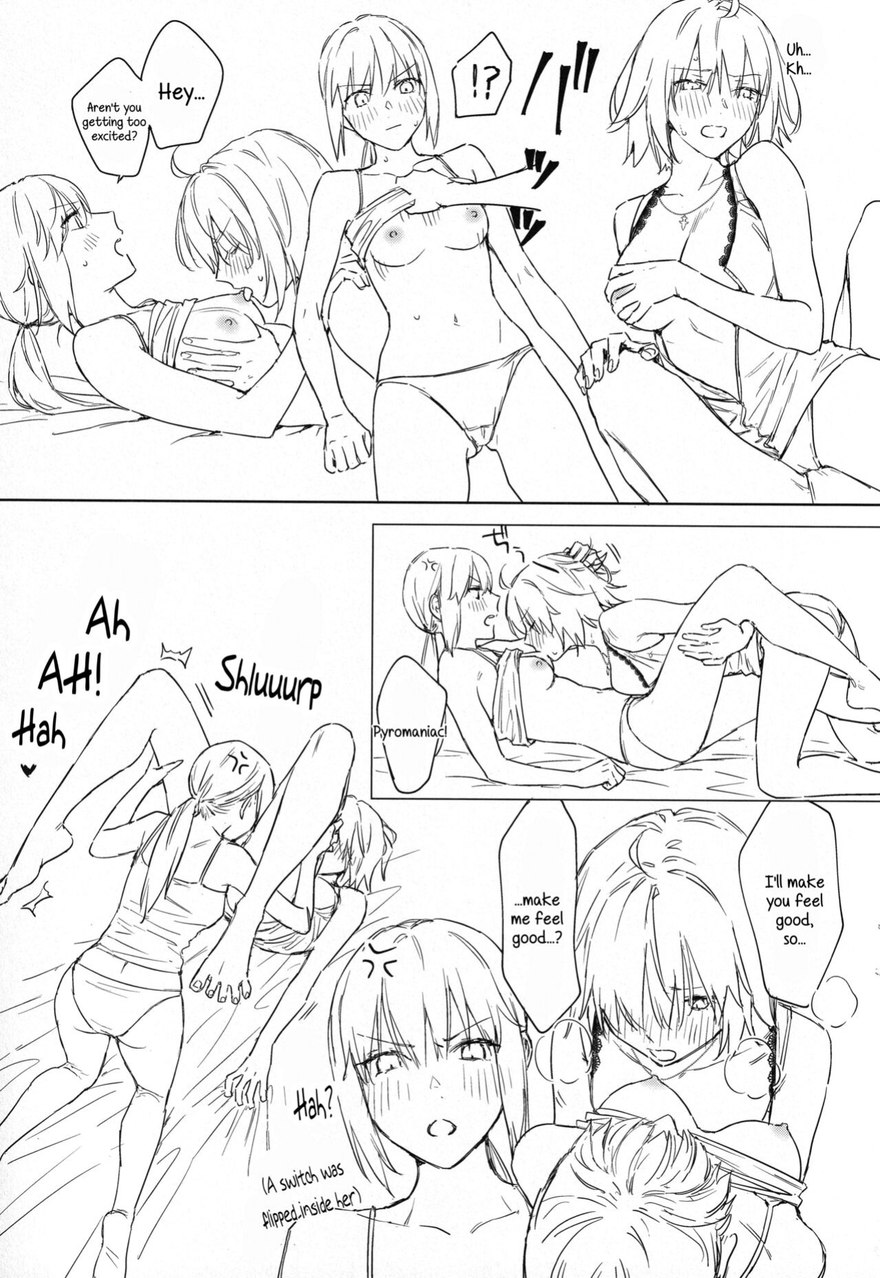 (C100) [Kindou Shoujo (nipi)] Artoria Alter x Jeanne Alter Sairokushuu (Fate/Grand Order) [SDTLs]