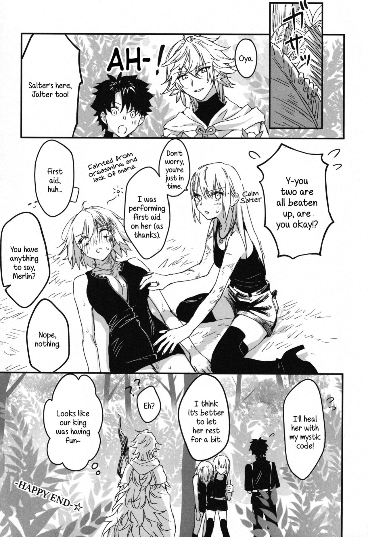 (C100) [Kindou Shoujo (nipi)] Artoria Alter x Jeanne Alter Sairokushuu (Fate/Grand Order) [SDTLs]